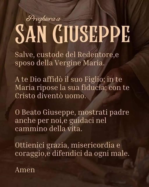 Preghiera a San Giuseppe